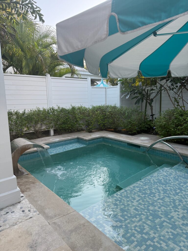 sandals royal bahamian private pool