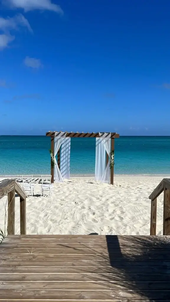 Beaches Turks Wedding