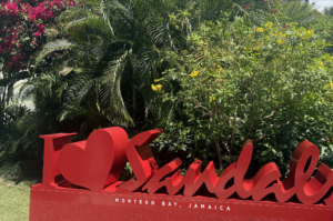 I heart Sandals Montego Bay Jamaica 