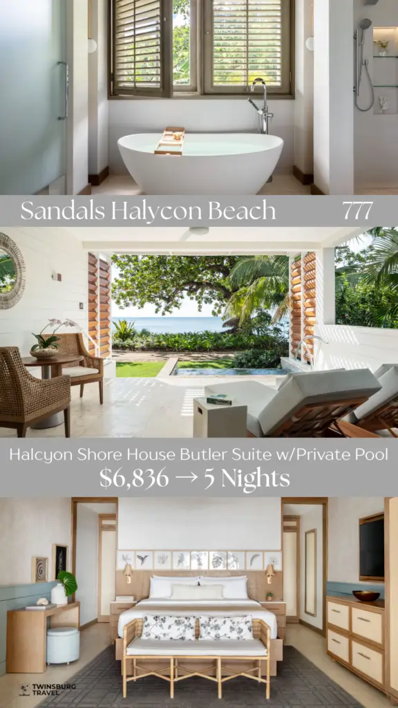 Sandals Halcyon Beach