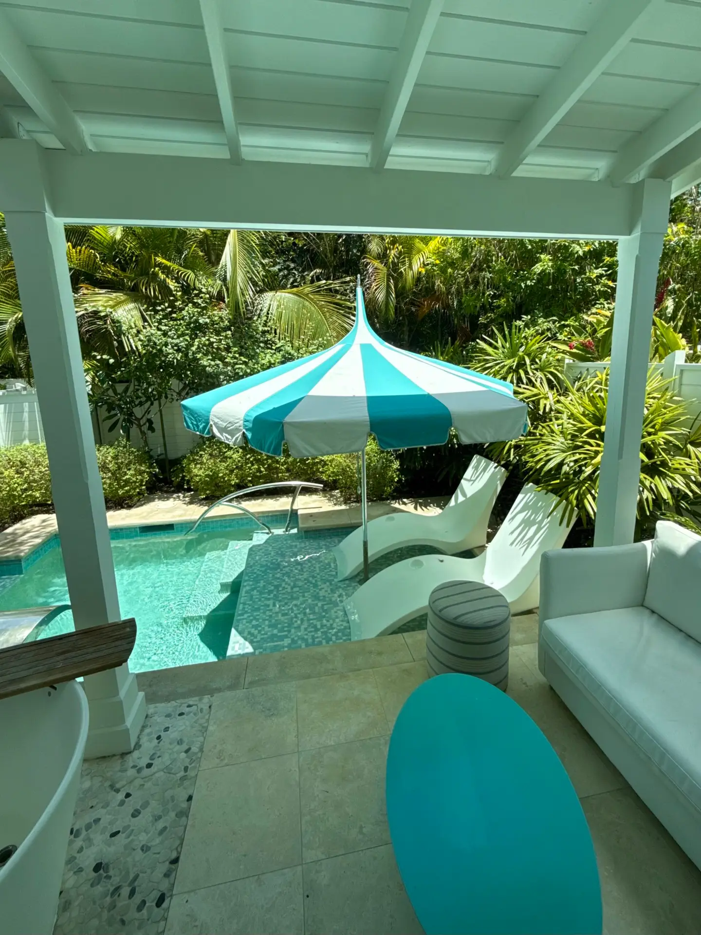 sandals royal bahamian private pool