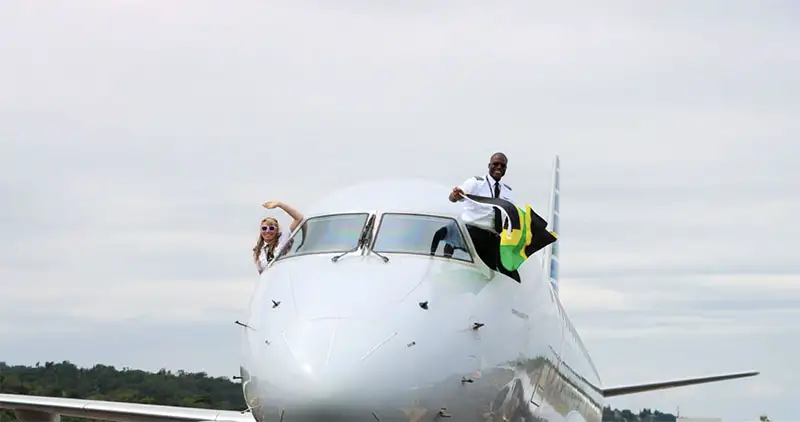 Private jet airport transfer for Beaches Negril guests