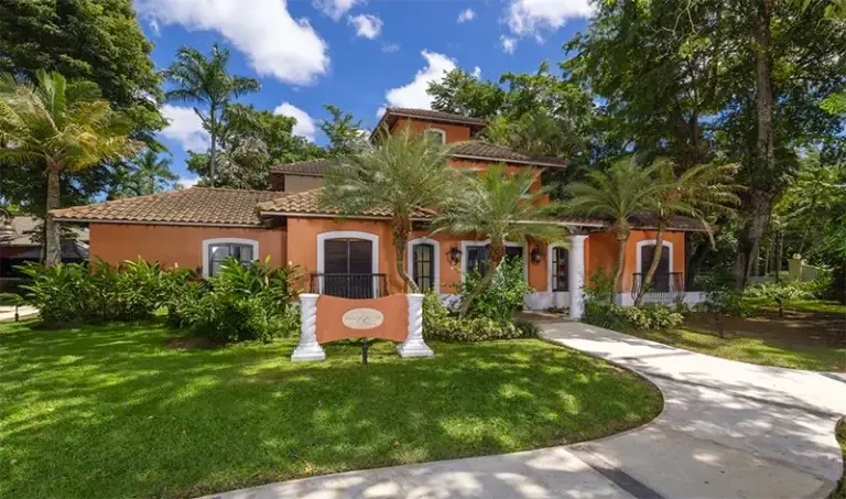 Villa exterior and garden at Beaches Negril