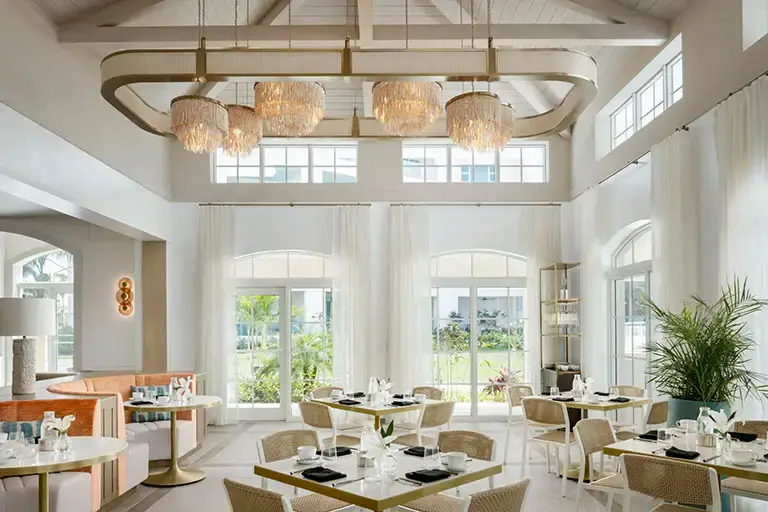 Butch's Chophouse dining room at Beaches Turks & Caicos