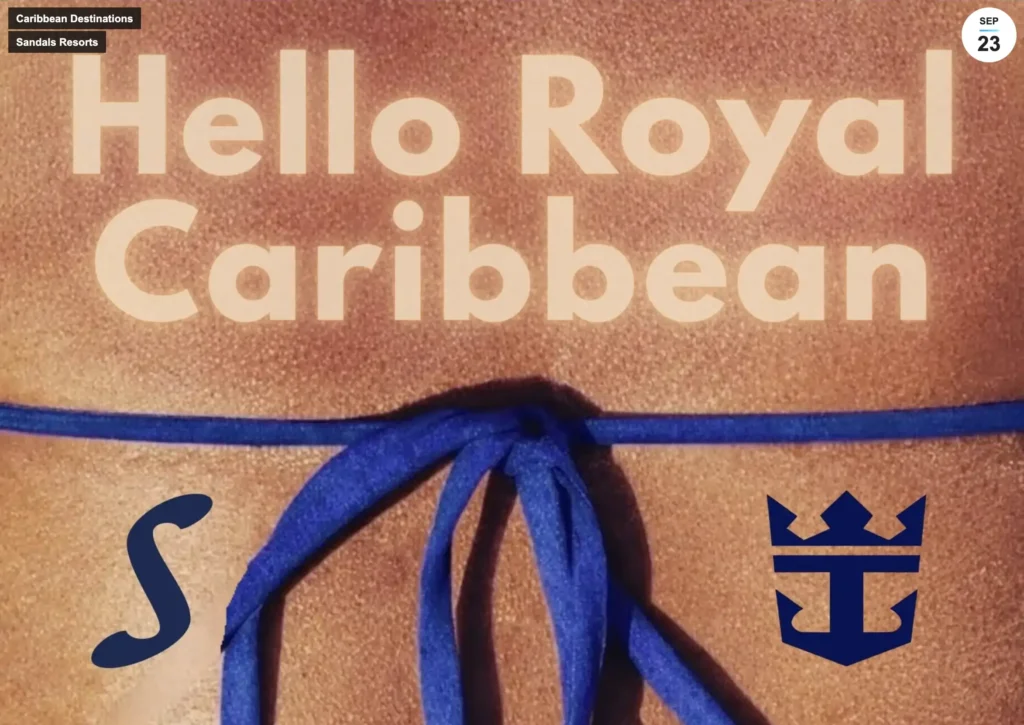 royal caribbean sandals deal