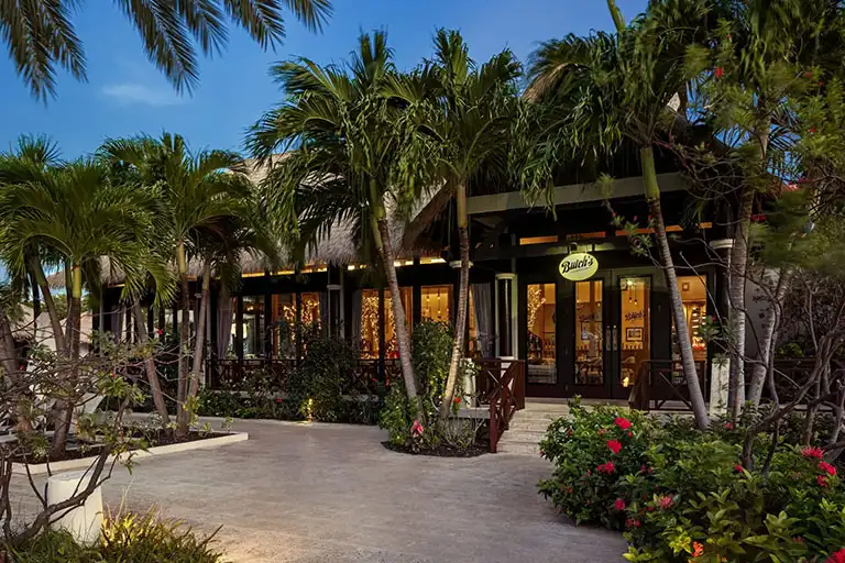 Exterior of Butch's Steakhouse at Sandals La Source Grenada