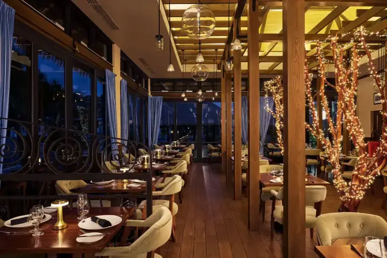 Interior of Butch's Steakhouse at Sandals La Source Grenada