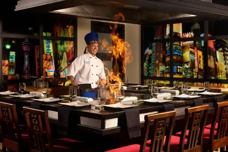 Kimono's Japanese restaurant at Sandals La Source Grenada