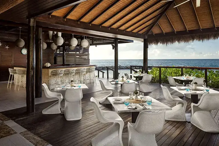 Neptune's restaurant at Sandals La Source Grenada