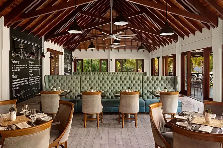 Spices restaurant at Sandals La Source Grenada
