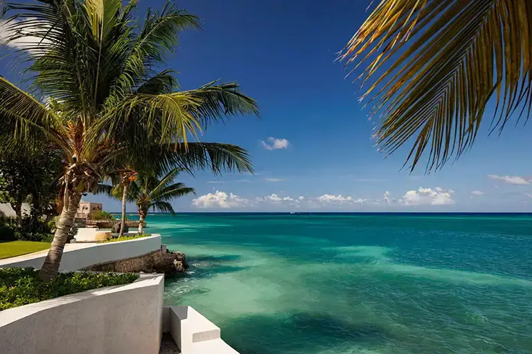 Oceanfront grounds at Sandals Montego Bay