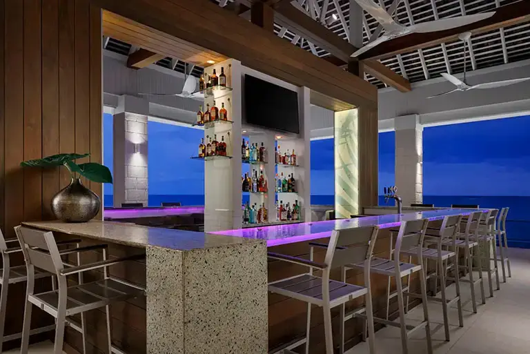 Lobby bar at Sandals Montego Bay