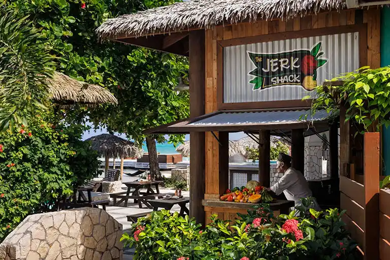Jerk Shack restaurant at Sandals Montego Bay