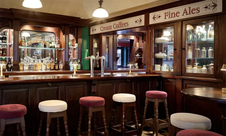 The Cricketer pub-style bar at Sandals Regency La Toc, St. Lucia