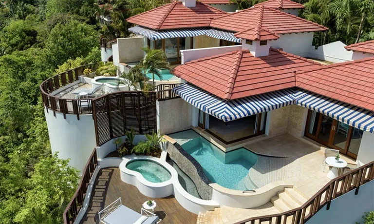Private villa pool at Sandals Regency La Toc