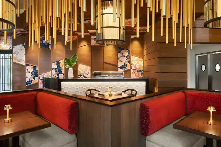 Chi restaurant at Sandals Royal Barbados