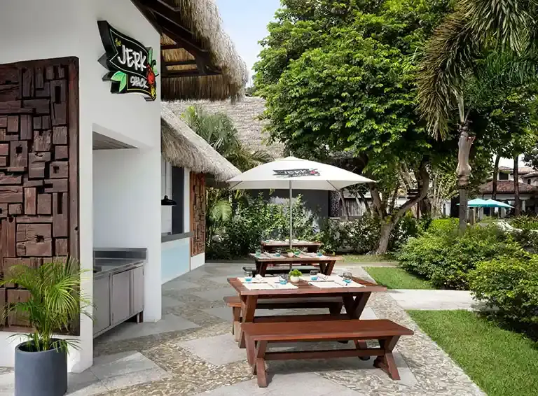 Jerk Shack restaurant at Sandals Royal Barbados