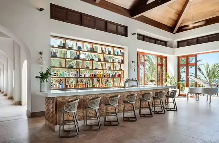 Lobby bar at Sandals Royal Curacao