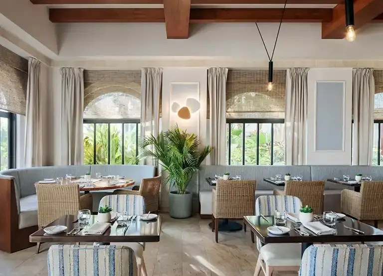 Pietra restaurant at Sandals Royal Curacao