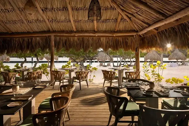 Strand restaurant at Sandals Royal Curacao