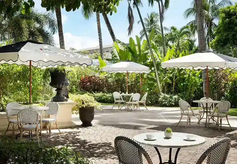 Cafe de Paris restaurant at Sandals Barbados