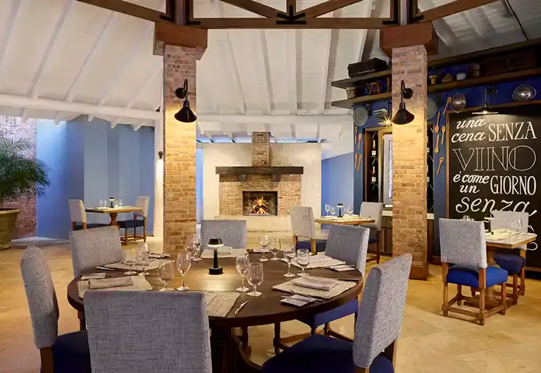 Portofino restaurant at Sandals Barbados