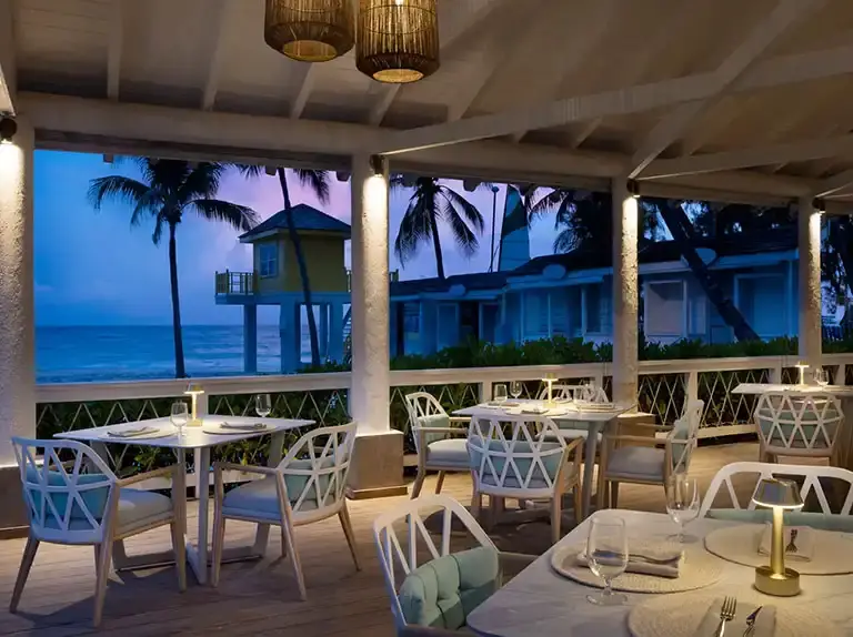 Schooners restaurant at Sandals Barbados